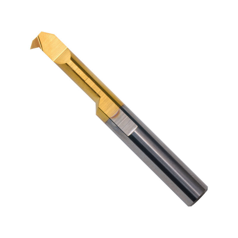 CNC MIR Solid Carbide Micro Boring Bars Nano Coating For Thread Boring