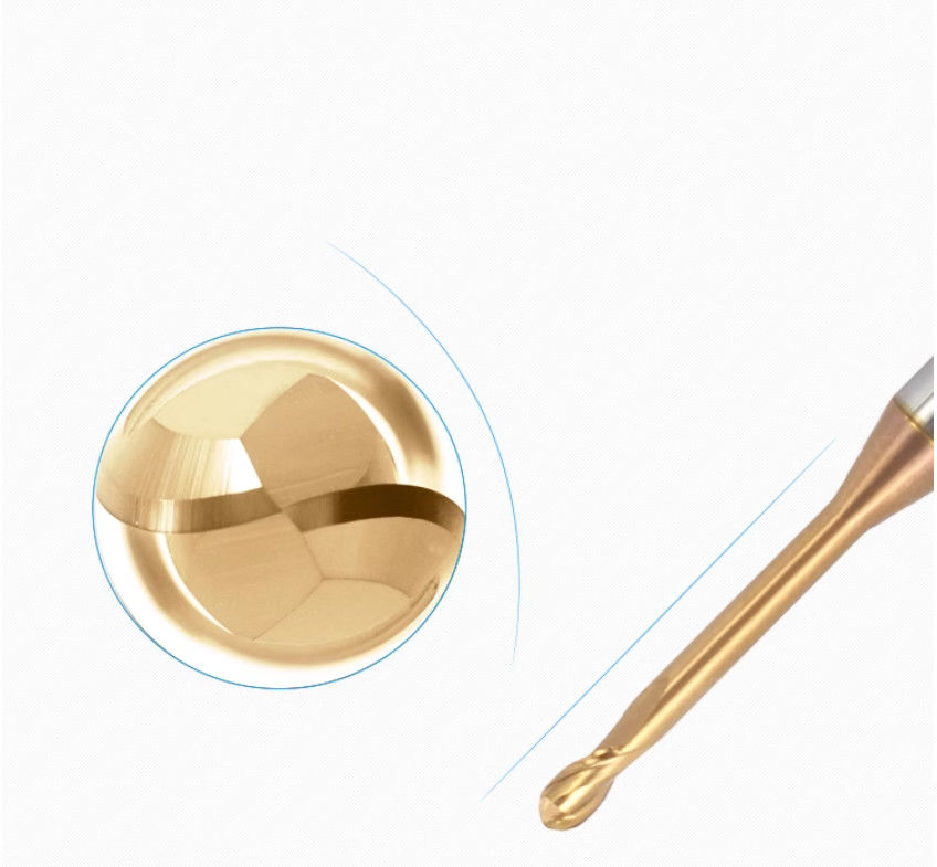 Mikro głęboki rower do fresowania długiej szyjki, promienie kąta 0,1 mm