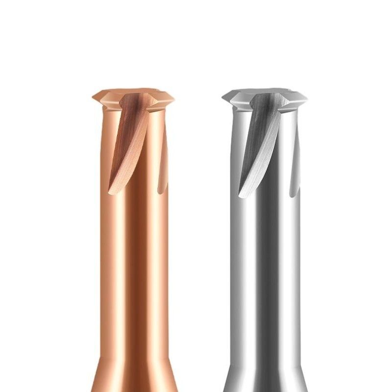 CNC jednozębowe przędzanie końcowe Mill Solid Carbide 4 flety do odlewanej stali