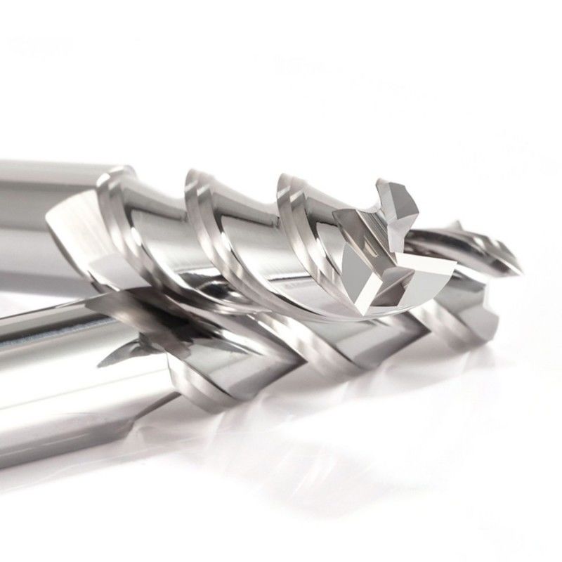 3 płytki płaskie końcówki Mill Cutter lustrzane lustrzane niepowleczone do obróbki aluminium