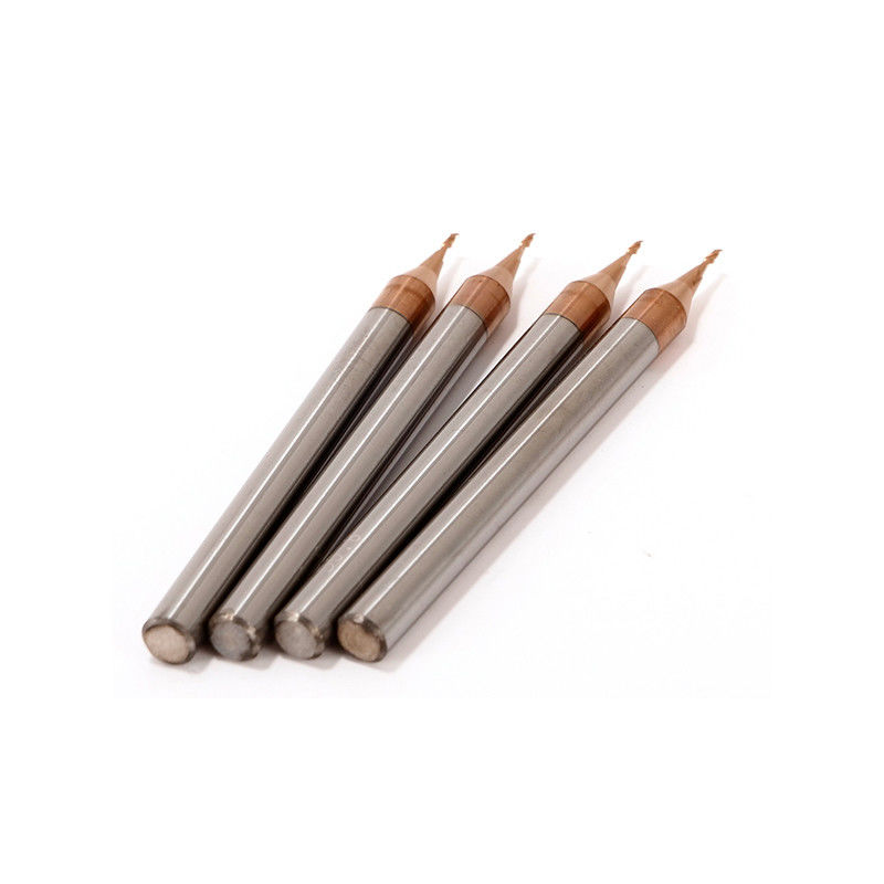 3 mm szczyt Micro Diameter End Mill Z 0,1 mm Radius kąta 50 mm Ogólna długość