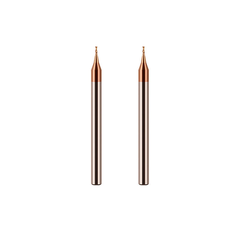 3 mm szczyt Micro Diameter End Mill Z 0,1 mm Radius kąta 50 mm Ogólna długość