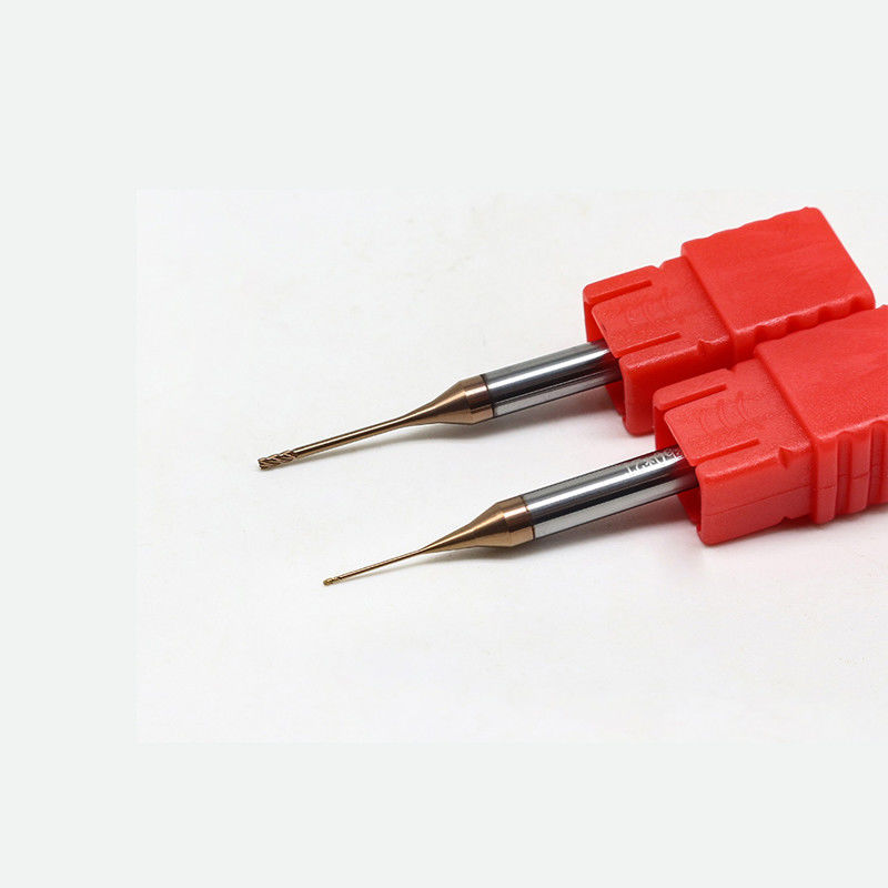 Wolfram Mikrośrednik końcowy młyn z 0,2 mm krawędzią cięcia 2,5 mm długość fluty