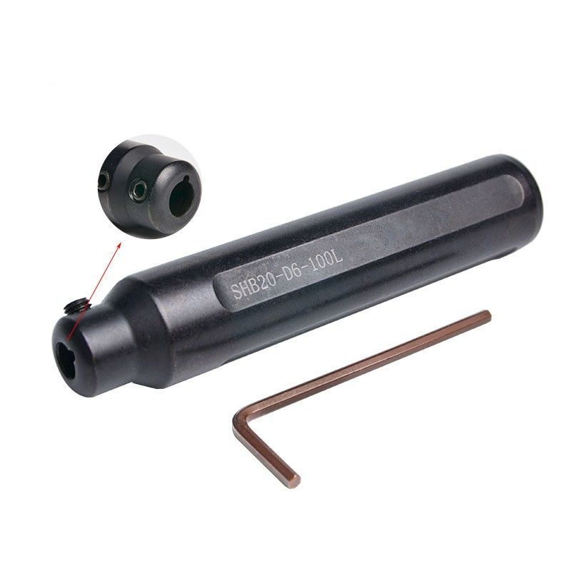 4.0mm-8.0mm Prężnik narzędzia do wiercenia węglem SHB16-D6-L100 Narzędziowiec do wiercenia węglem do precyzyjnej obróbki